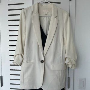 H&M White Blazer